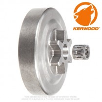 Pignon tronçonneuse étoile 3/8"LP. 6 dents. ECHO