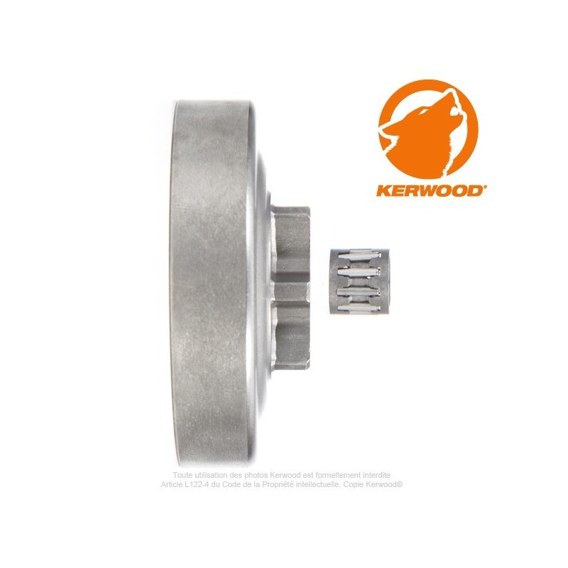 Pignon tronçonneuse étoile 3/8"LP. 6 dents. ECHO