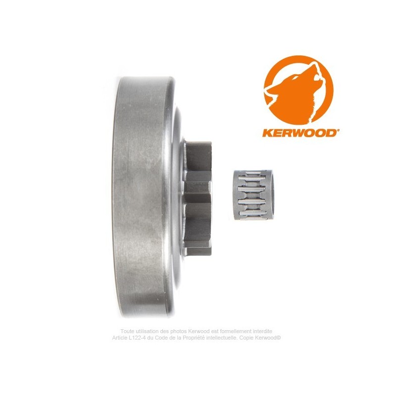 Pignon tronçonneuse étoile 3/8"LP. 6 dents. Husqvarna