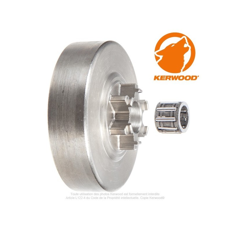 Pignon tronçonneuse étoile 3/8"LP. 6 dents. SOLO