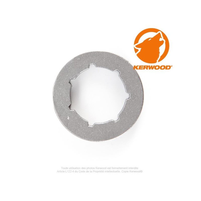 Bague petite pour pignon tronçonneuse 7 dents 0,325". 