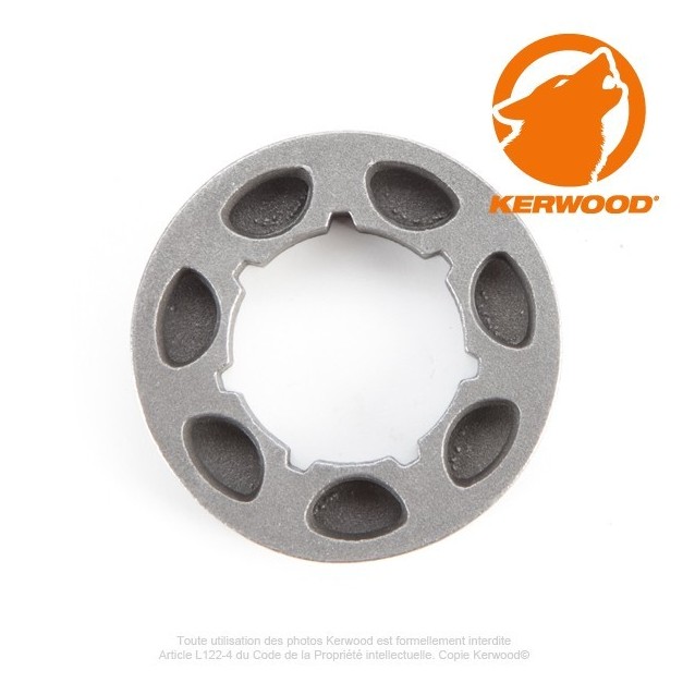 Bague petite pour pignon tronçonneuse 7 dents 3/8". Bague petite pour pignon tronçonneuse 7 dents 3/8".