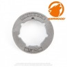 Bague standard pour pignon tronçonneuse 7 dents 3/8". 