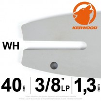 Guide Kerwood. 40 cm, 3/8"LP. 1,3 mm. 16B2KCWH