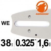 Guide KERWOOD . 38cm 0.325". 1.6 mm. 15C4KSWE