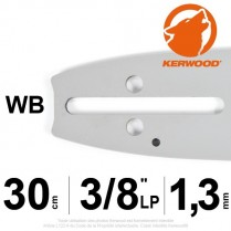 Guide Kerwood. 30 cm, 3/8"LP. 1,3 mm. 12B2KCWB