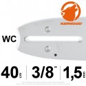 Guide tronçonneuse Kerwood. 40 cm. 3/8". 1,5 mm. 16A3KNWC