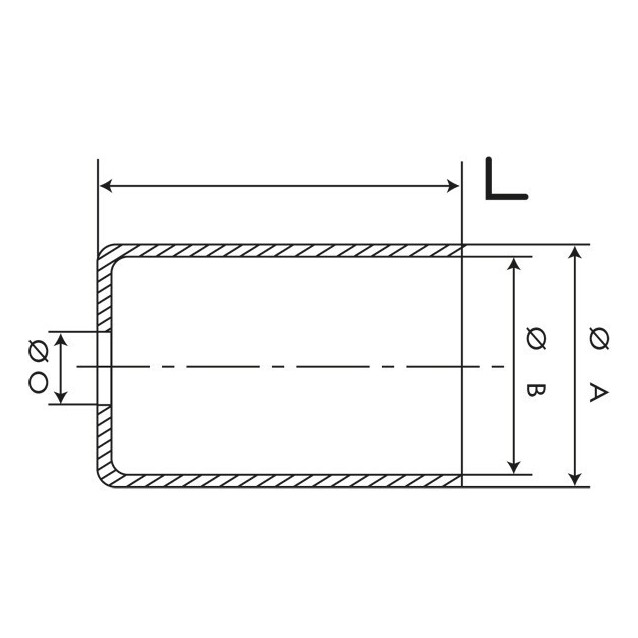 Embout de gaine Ø 6,5 mm (vendu par 10)