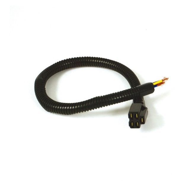 Prise 5 broches avec 45 cm de fil 