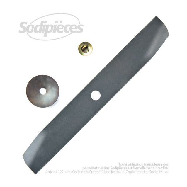 Lame pour Yanmar  797102-14100. Coupe 36,3 cm