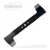 Lame . Coupe 52 cm. Section 55 x 4. Alèsage 16. Coupe à gauche