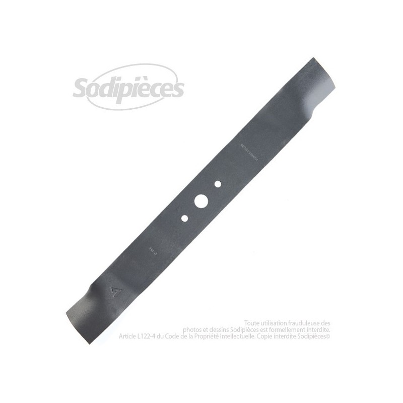 Lame . Coupe 49 cm. Section 55 x 4. Alèsage 18,5