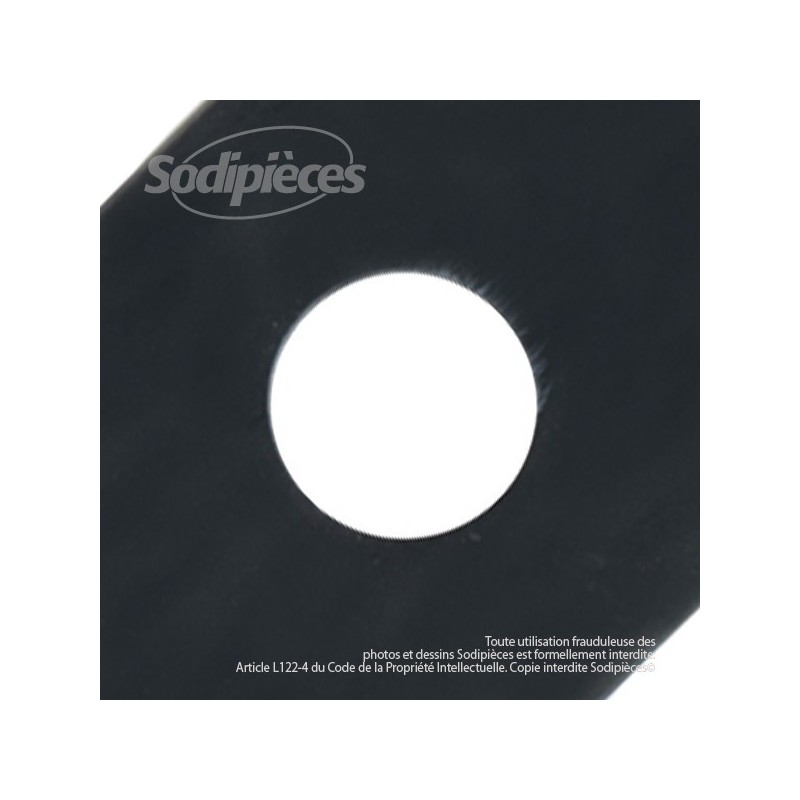 Lame pour Kubota 76550-34330. Coupe 62,4 cm