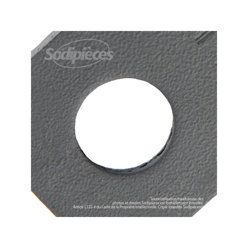 Lame pour BCS 56419783. Coupe 17,8 cm