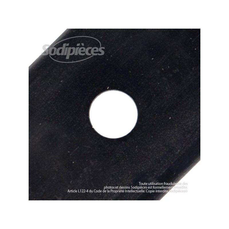 Lame. Coupe 53 cm. Section 75 x 3. Alèsage 28