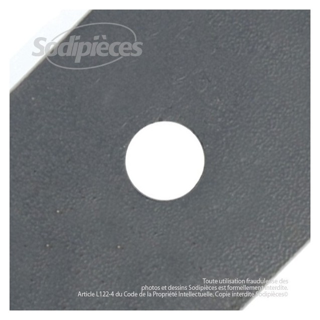 Lame Pour Iseki  8657.306.001.00. Coupe 47,3 cm