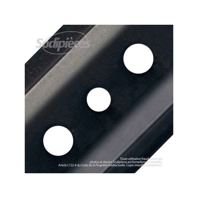 Lame pour John Deere GC00344. Coupe 53,3 cm