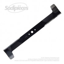 Lame. Coupe à droite 62 cm. Section 55 x 4. Alèsage 18