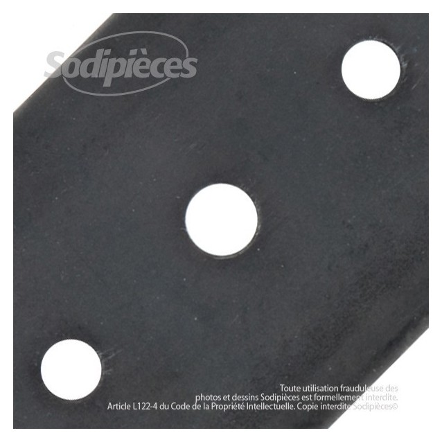 Lame pour Husqvarna, Electrolux 506 75 15-01. Coupe 34,9 cm