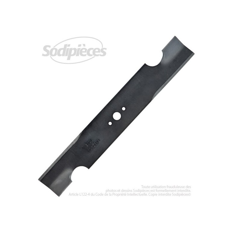 Lame pour Bobcat 32061A.Husqvarna, Electrolux 17036. 76675 Coupe 41,2 cm. 