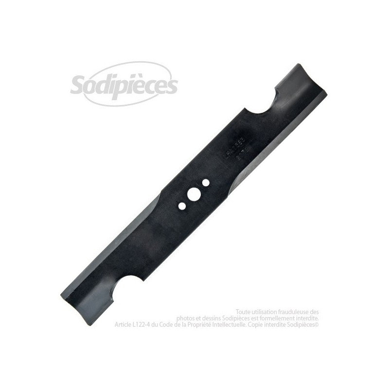 Lame pour Husqvarna, Electrolux 17036, 77378. Coupe 41,2 cm