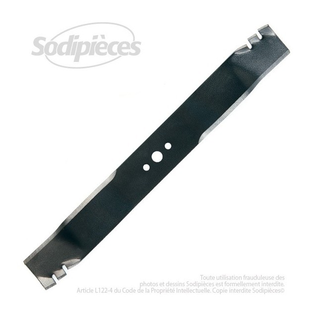 Lame. Coupe 53 cm. Section 64 x 5,2. Alèsage 15,9.