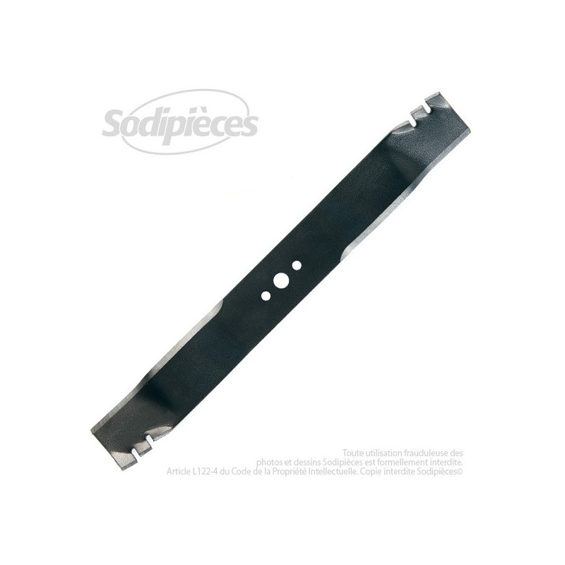 Lame. Coupe 53 cm. Section 64 x 5,2. Alèsage 15,9.