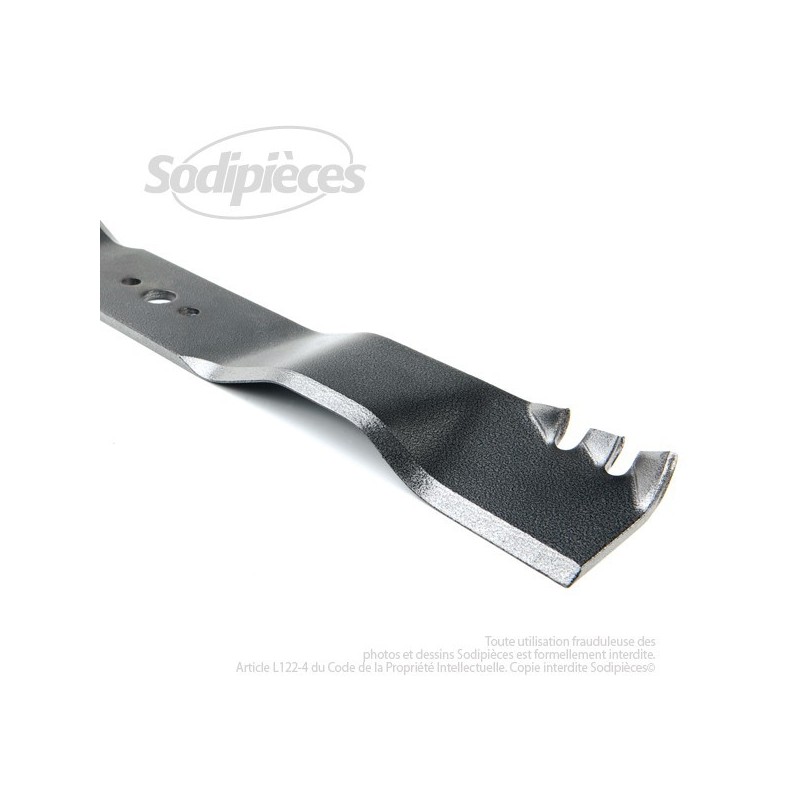 Lame. Coupe 53 cm. Section 64 x 5,2. Alèsage 15,9.