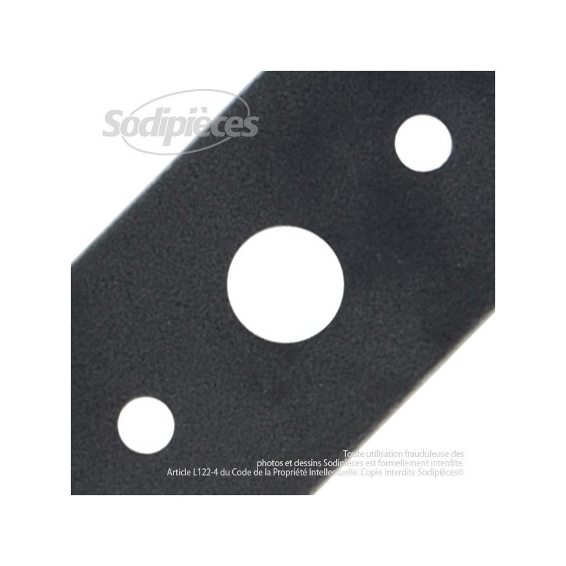 Lame pour Castel Garden, Iseki 82004343/0. Coupe 62 cm