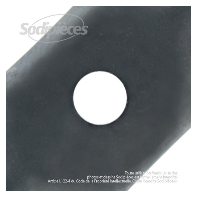 Lame pour John Deere M118958. Coupe 74,9 cm