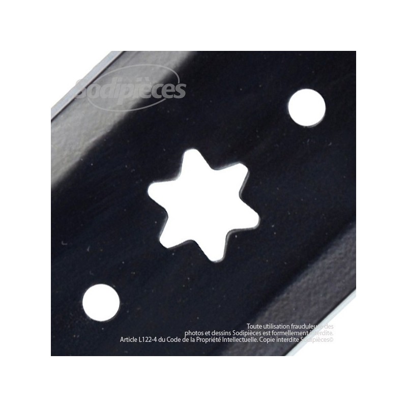 Lame pour MTD 742-0646  942-0646. Coupe 48,9 cm