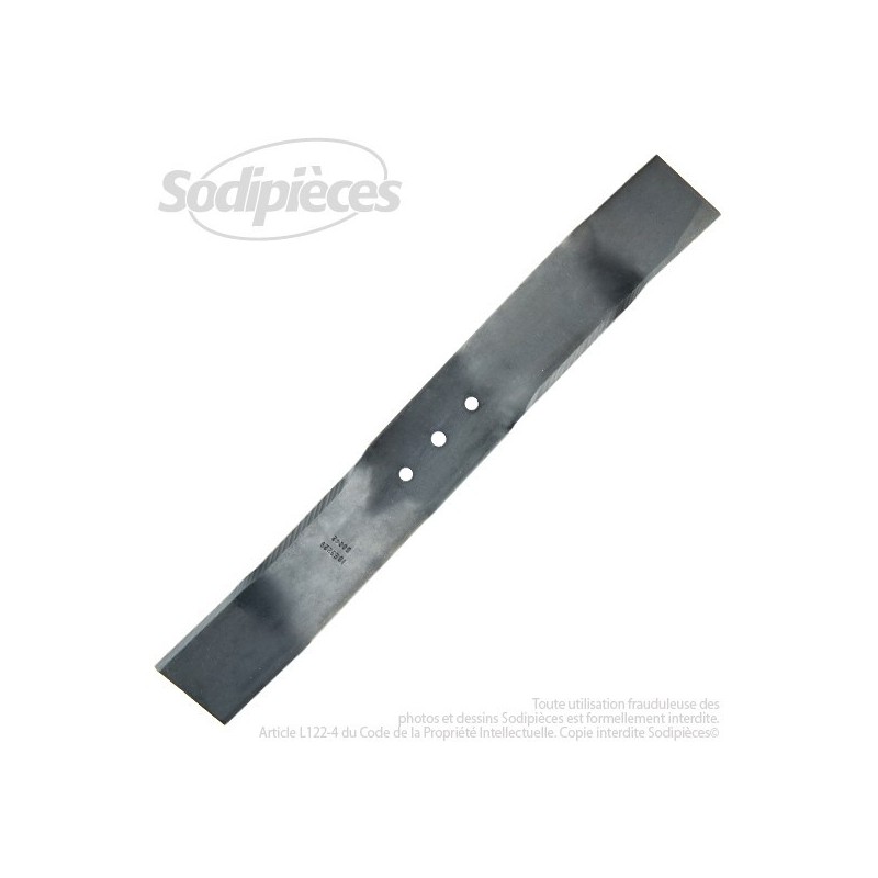 Lame pour Husqvarna, Electrolux 531 00 50-45, 516 41 39-00. Coupe 50 cm