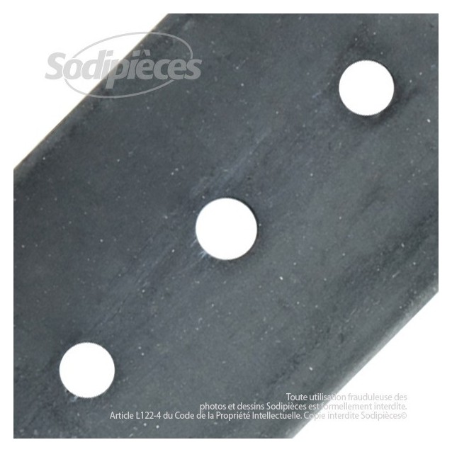 Lame pour Husqvarna, Electrolux 531 00 50-45, 516 41 39-00. Coupe 50 cm