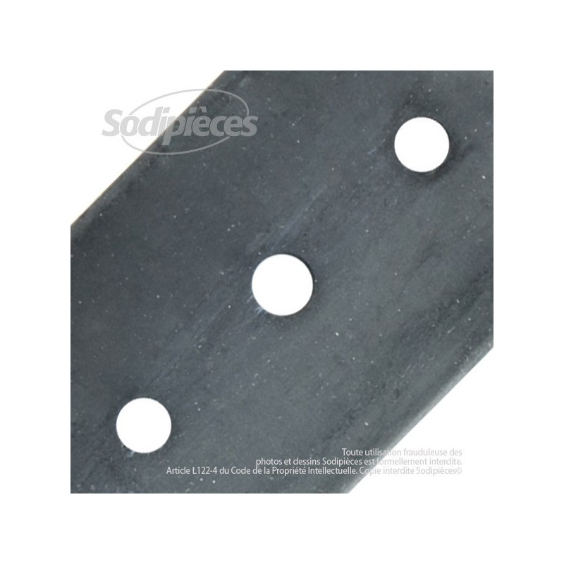 Lame pour Husqvarna, Electrolux 531 00 50-45, 516 41 39-00. Coupe 50 cm