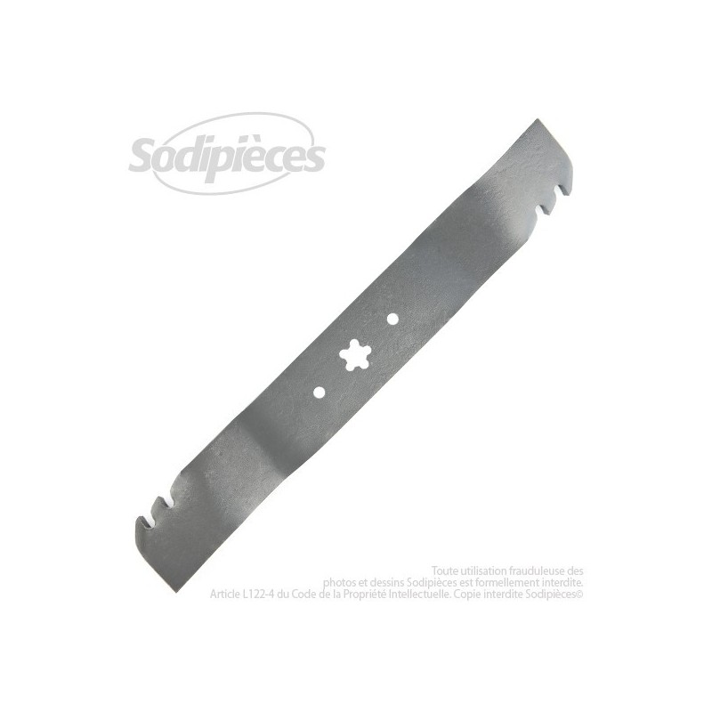 Lame pour Husqvarna, Electrolux 138496. Coupe 46,1 cm