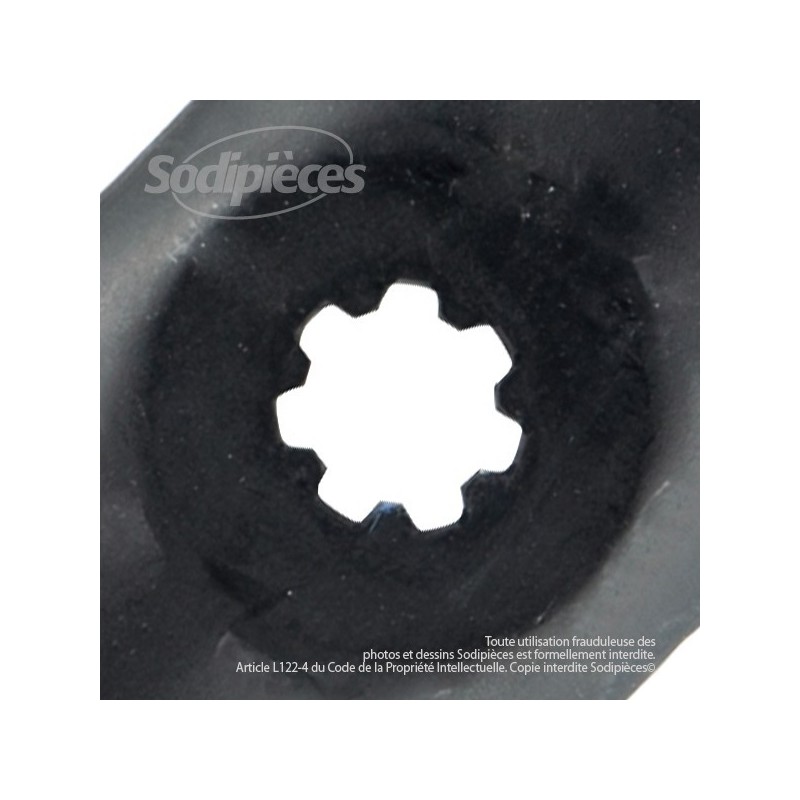 Lame pour John Deere GX21380, GY20684. Coupe 47,3 cm