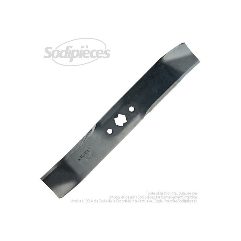 Lame pour MTD 742-0611, 753-0847, 942-0611. Coupe 41,3 cm