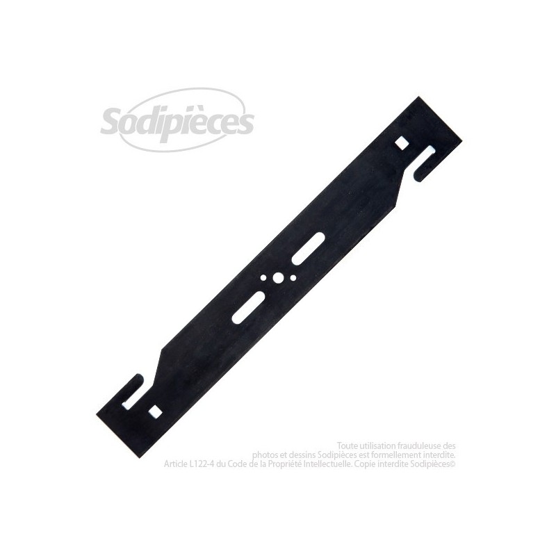 Lame emousseuse universelle 40,8 cm. Alésage 9,5 mm