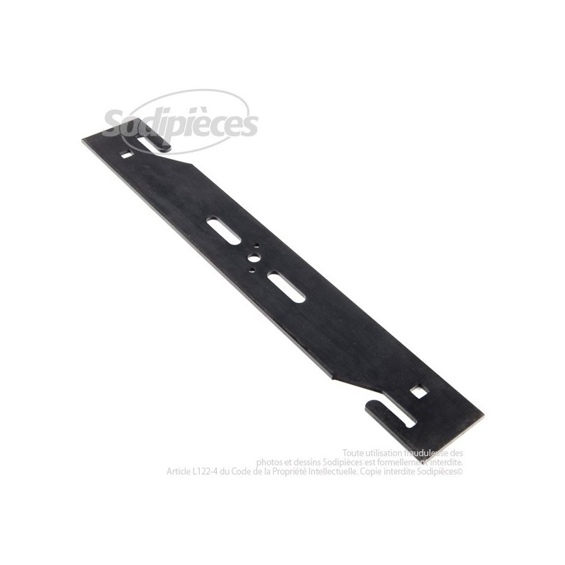 Lame emousseuse universelle 40,8 cm. Alésage 9,5 mm