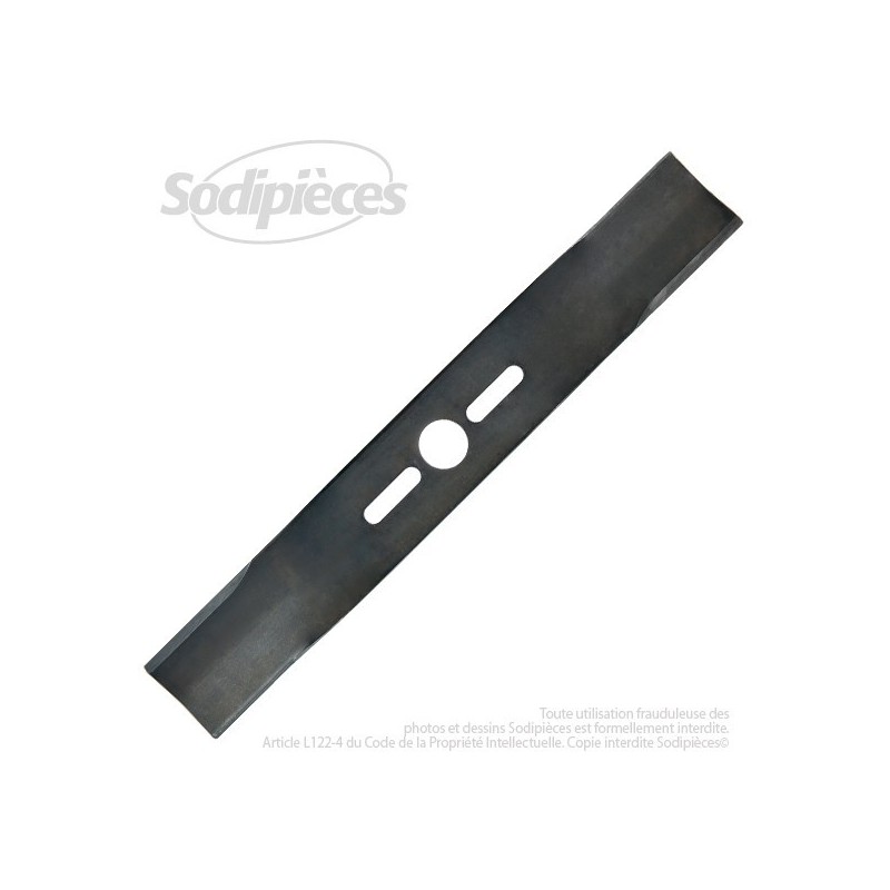 Lame universelle cintrée 40 cm. Alésage 25,4 mm