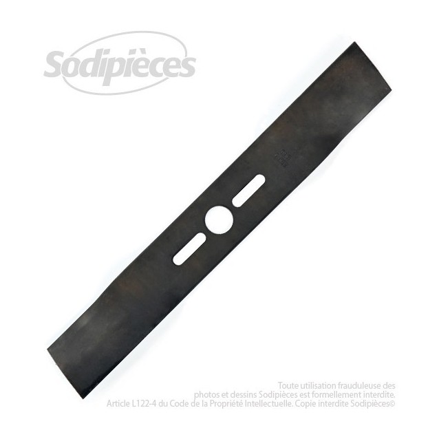 Lame universelle cintrée 40 cm. Alésage 25,4 mm