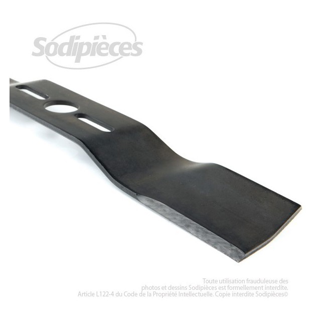 Lame universelle cintrée 40 cm. Alésage 25,4 mm