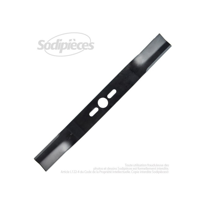 Lame universelle cintrée 48 cm. Alésage 25,4 mm