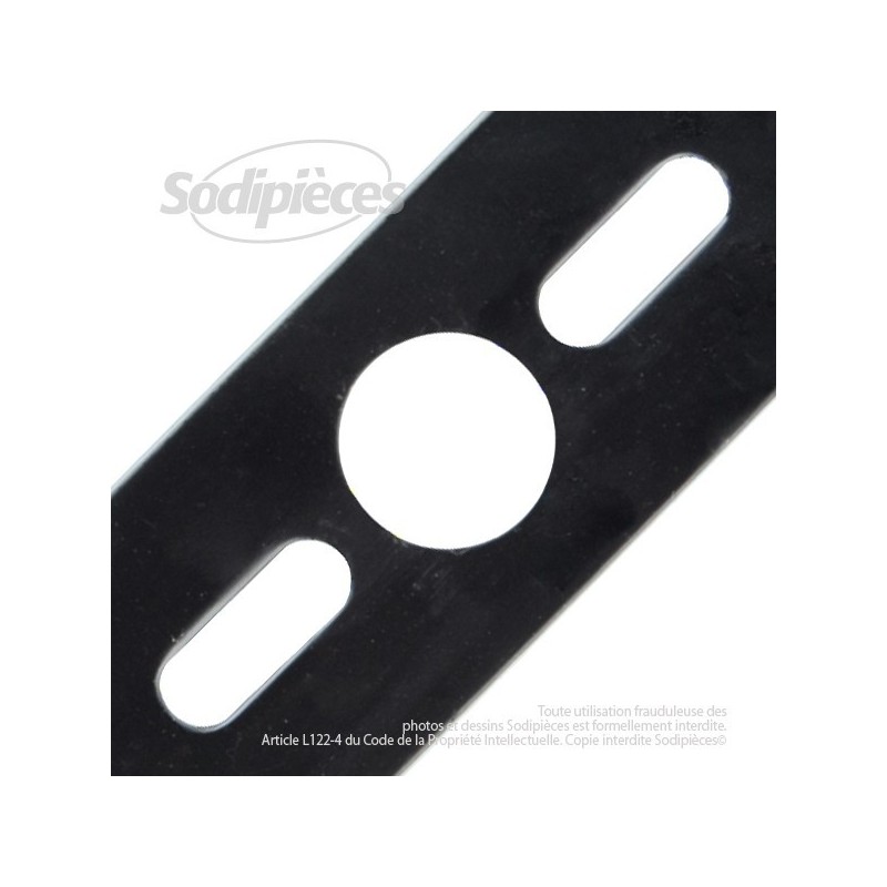 Lame universelle cintrée 48 cm. Alésage 25,4 mm