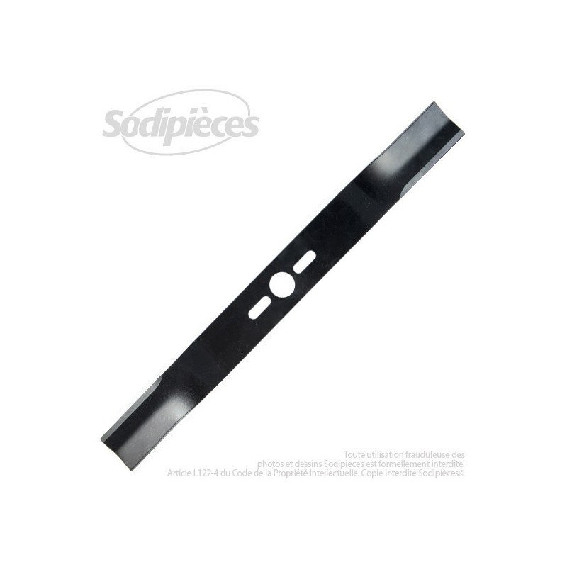 Lame universelle cintrée 50 cm. Alésage 25,4 mm