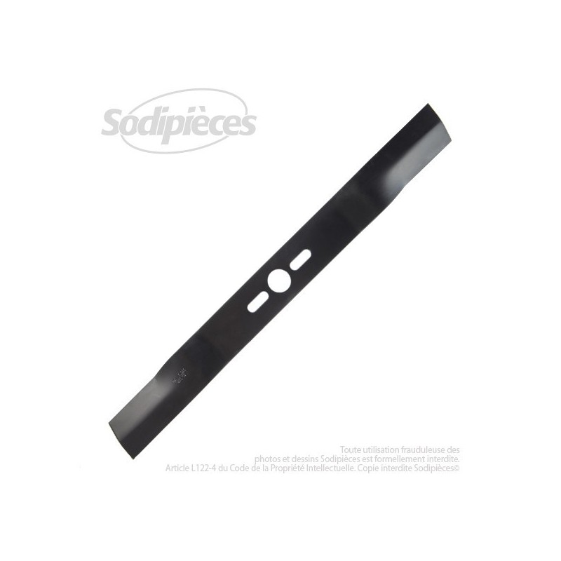 Lame universelle cintrée 50 cm. Alésage 25,4 mm