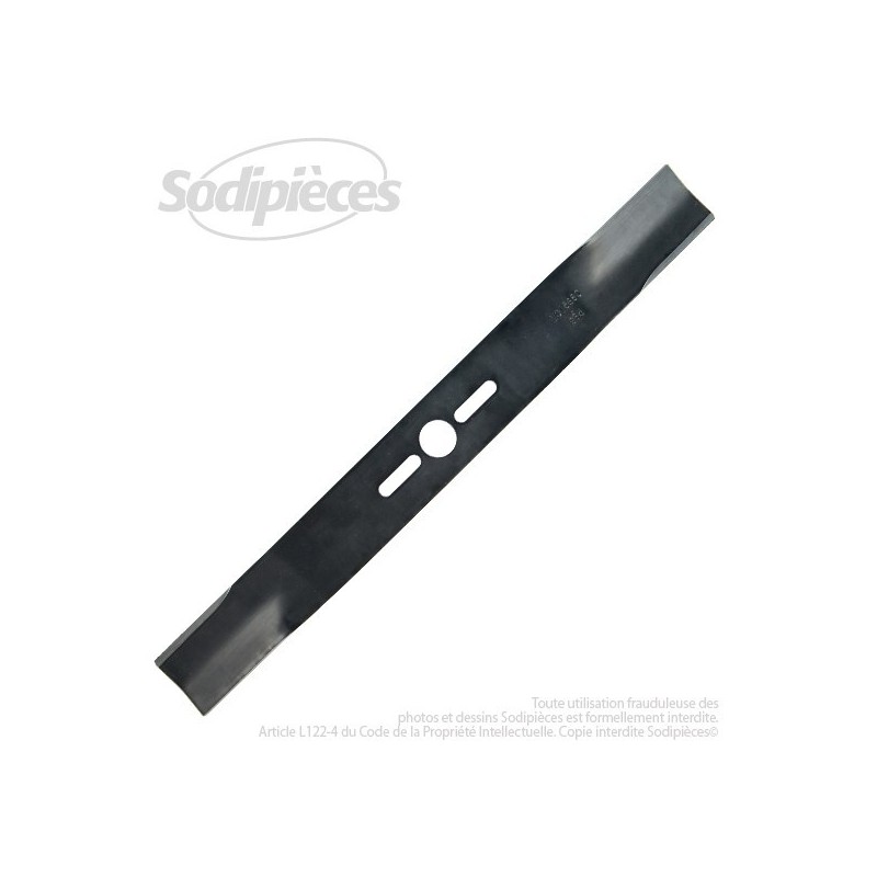 Lame universelle cintrée 53 cm. Alésage 25,4 mm