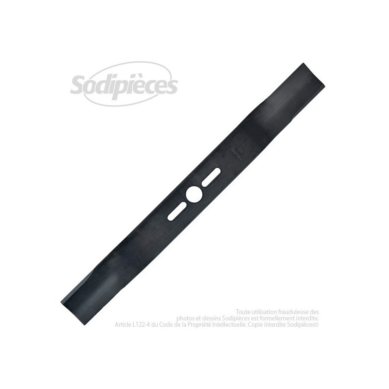 Lame universelle cintrée 56 cm. Alésage 25,4 mm