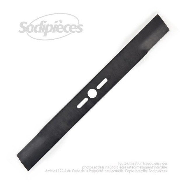 Lame universelle cintrée 56 cm. Alésage 25,4 mm