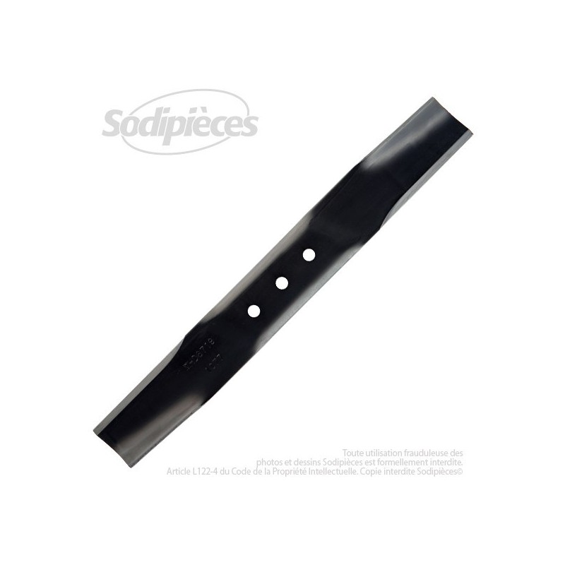 Lame pour MTD 7420118 . 942-0118. Coupe 39 cm